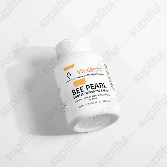VitalEons Bee Pearl Concentrated Bee Bread Capsules